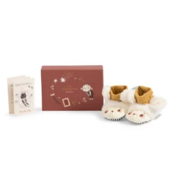 Chaussons Mouton MOULIN ROTY Apres La Pluie -Magasin de jouets alp chaussons mouton 2