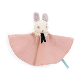 Doudou Souris Rose MOULIN ROTY Apres La Pluie -Magasin de jouets alp doudou souris rose 2