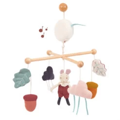 Mobile Musical Croisillon MOULIN ROTY Apres La Pluie -Magasin de jouets alp mobile musical croisillon 1