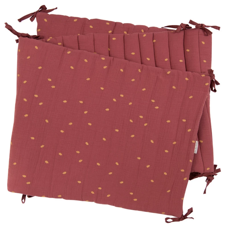 Tour De Lit Terracotta MOULIN ROTY Apres La Pluie 4 Tour De Lit Terracotta MOULIN ROTY Apres La Pluie – Image 2