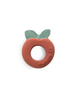 Anneau De Dentition Caoutchouc Pomme Pomme Des Bois - Moulin Roty -Magasin de jouets anneau de dentition caoutchouc pomme pomme des bois moulin roty 2