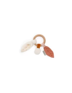 Anneau-hochet Bois Lapin Après La Pluie - Moulin Roty