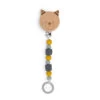 Attache-tétine En Bois Et Silicone Chat MOULIN ROTY Les Moustaches -Magasin de jouets attache tetine en bois et silicone chat moulin roty les moustaches