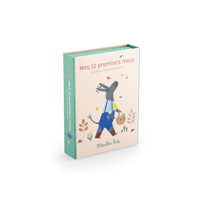 Cartes "Mes 12 Premiers Mois" MOULIN ROTY Pomme Des Bois 4 Cartes "Mes 12 Premiers Mois" MOULIN ROTY Pomme Des Bois – Image 2