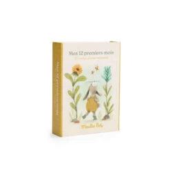 Cartes Mes 12 Premiers Mois MOULIN ROTY Trois Petits Lapins 12 Cartes Mes 12 Premiers Mois MOULIN ROTY Trois Petits Lapins -Magasin de jouets cartes mes 12 premiers mois moulin roty trois petits lapins 4
