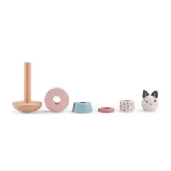 Chat Empilable MOULIN ROTY Après La Pluie -Magasin de jouets chat empilable moulin roty apres la pluie 3