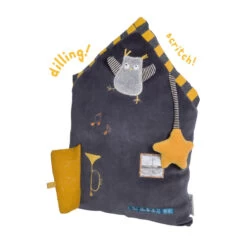 Coussin D'activités Maison Grise MOULIN ROTY Les Moustaches