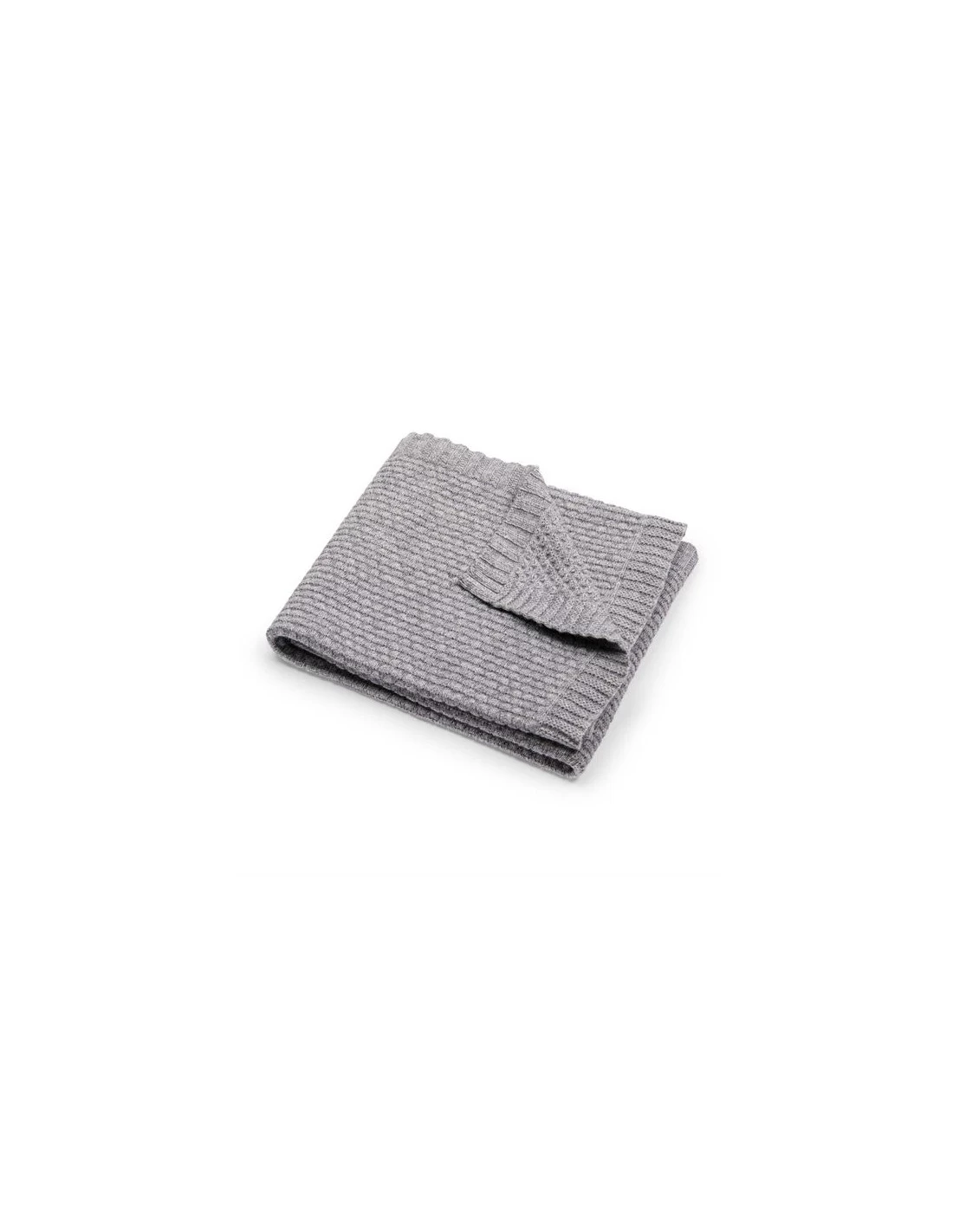 Couverture Laine Tricotée Les Moustaches - Moulin Roty 5 Couverture Laine Tricotée Les Moustaches - Moulin Roty – Image 3