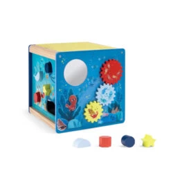 Cube D'activités MOULIN ROTY Les Aventures De Paulie -Magasin de jouets cube d activites moulin roty les aventures de paulie 4