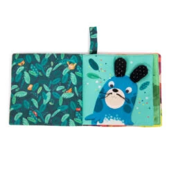 Livre D'activités En Tissu MOULIN ROTY Dans La Jungle -Magasin de jouets dlj livre tissu d activites 1