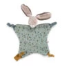 Doudou Lapin Sauge MOULIN ROTY Trois Petits Lapins -Magasin de jouets doudou lapin sauge moulin roty trois petits lapins