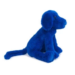 Peluche Chien Bleu MOULIN ROTY Ecole Des Loisirs -Magasin de jouets gcel chien bleu 2