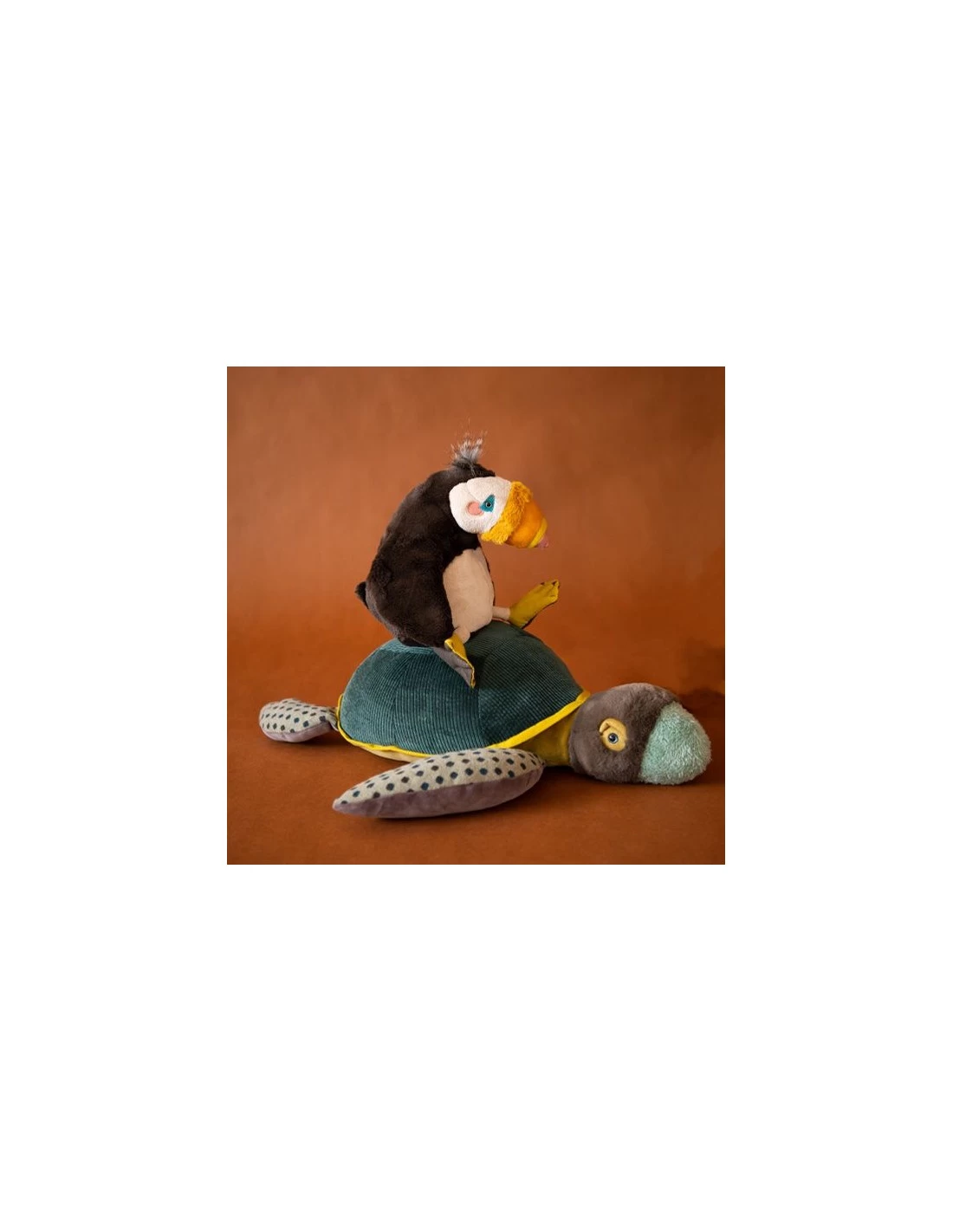 Grande Tortue Tout Autour Du Monde - Moulin Roty 4 Grande Tortue Tout Autour Du Monde - Moulin Roty – Image 2