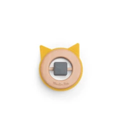 Hochet Anneau Bois Et Silicone Chat MOULIN ROTY Les Moustaches -Magasin de jouets hochet anneau bois et silicone chat moulin roty les moustaches 1