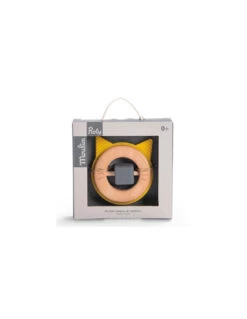 Hochet Anneau De Dentition Chat Les Moustaches - Moulin Roty -Magasin de jouets hochet anneau de dentition chat les moustaches moulin roty 1