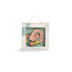 Hochet Anneau En Bois Et Silicone Tortue MOULIN ROTY Trois Petits Lapins -Magasin de jouets hochet anneau en bois et silicone tortue moulin roty trois petits lapins 3