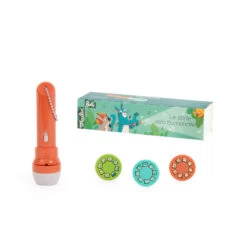 Lampe à Histoires Corail MOULIN ROTY Dans La Jungle -Magasin de jouets lampe a histoires corail moulin roty dans la jungle 1