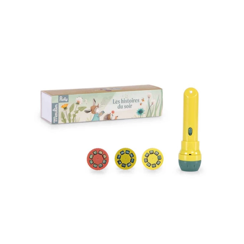 Lampe à Histoires MOULIN ROTY Trois Petits Lapins 3 Lampe à Histoires MOULIN ROTY Trois Petits Lapins