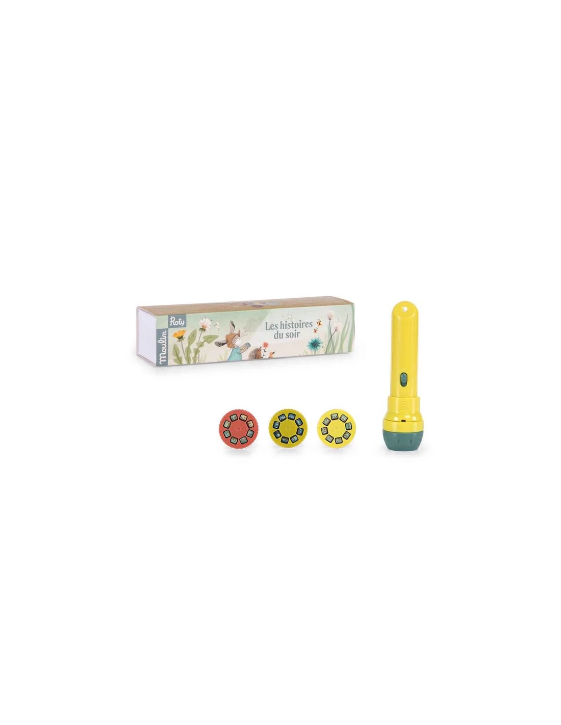 Lampe à Histoires Trois Petits Lapins - Moulin Roty 3 Lampe à Histoires Trois Petits Lapins - Moulin Roty