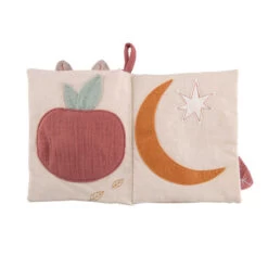 Livre D'activités En Tissu MOULIN ROTY Après La Pluie -Magasin de jouets livre d activites en tissu moulin roty apres la pluie 2