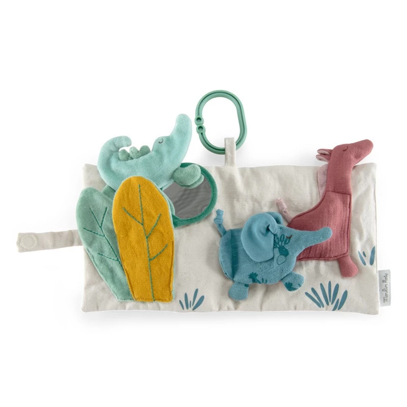 Livre D'activités En Tissu MOULIN ROTY Sous Mon Baobab 5 Livre D'activités En Tissu MOULIN ROTY Sous Mon Baobab – Image 3