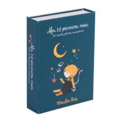 Cartes "Mes 12 1ers Mois" MOULIN ROTY Les Moustaches -Magasin de jouets lmo cartes mes 12 1ers mois 2