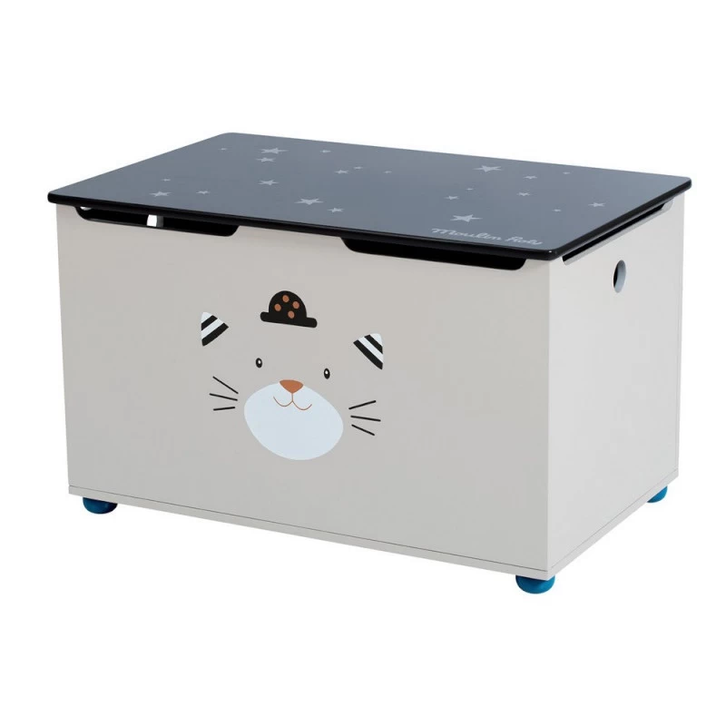 Coffre à Jouets MOULIN ROTY Les Moustaches 3 Coffre à Jouets MOULIN ROTY Les Moustaches