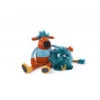 Peluche 25 Cm Choukette Bleue MOULIN ROTY Les Schmouks -Magasin de jouets peluche 25 cm choukette bleue moulin roty les schmouks