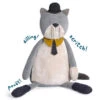 Peluche Grand Fernand MOULIN ROTY Les Moustaches -Magasin de jouets peluche grand fernand moulin roty les moustaches