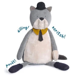 Peluche Grand Fernand MOULIN ROTY Les Moustaches