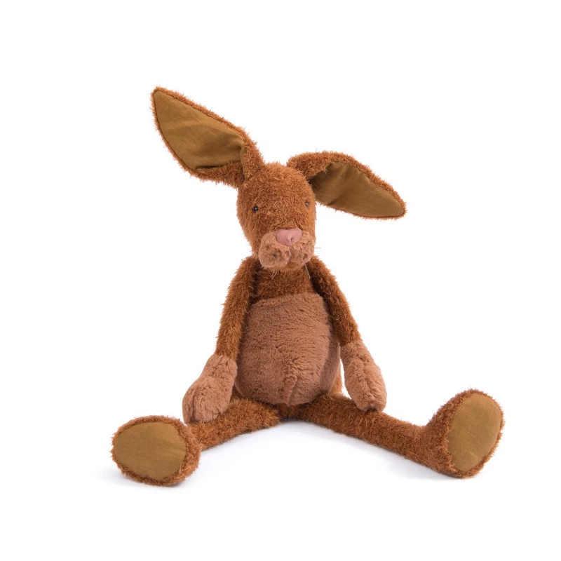 Peluche Lapin 60 Cm MOULIN ROTY Les Baba-Bou 3 Peluche Lapin 60 Cm MOULIN ROTY Les Baba-Bou