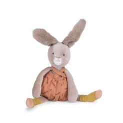 Peluche Lapin Argile MOULIN ROTY Trois Petits Lapins 9 Peluche Lapin Argile MOULIN ROTY Trois Petits Lapins -Magasin de jouets peluche lapin argile moulin roty trois petits lapins 1