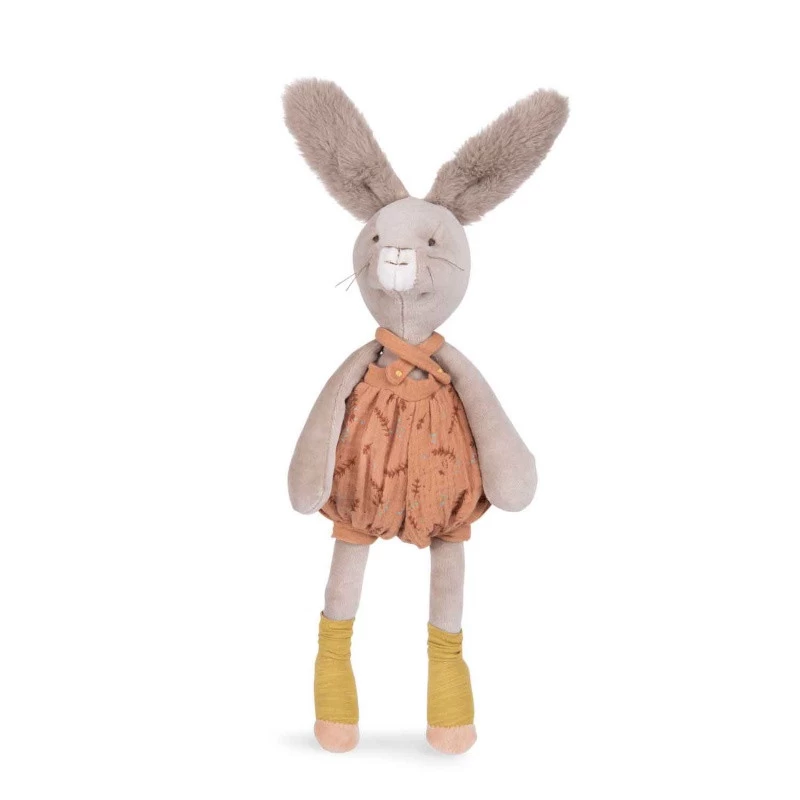 Peluche Lapin Argile MOULIN ROTY Trois Petits Lapins 3 Peluche Lapin Argile MOULIN ROTY Trois Petits Lapins