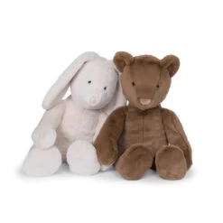 Peluche Lapin Géant Crème MOULIN ROTY Arthur Et Louison -Magasin de jouets peluche lapin geant creme moulin roty arthur et louison 1