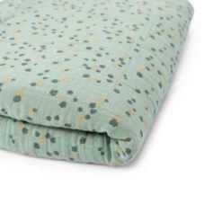 Plaid Sauge MOULIN ROTY Trois Petits Lapins -Magasin de jouets plaid sauge moulin roty trois petits lapins 7