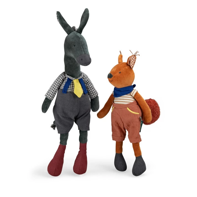 Poupée âne Anatole MOULIN ROTY Pomme Des Bois 6 Poupée âne Anatole MOULIN ROTY Pomme Des Bois – Image 4