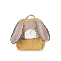Sac à Dos Lapin Ocre MOULIN ROTY Trois Petit Lapins -Magasin de jouets sac a dos lapin ocre moulin roty trois petit lapins 5