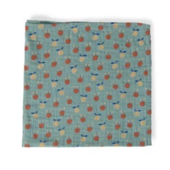 Set De 3 Langes Imprimés MOULIN ROTY Pomme Des Bois -Magasin de jouets set de 3 langes imprimes moulin roty pomme des bois 4