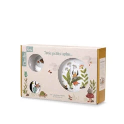 Set De Vaisselle En Porcelaine MOULIN ROTY Trois Petits Lapins -Magasin de jouets set de vaisselle en porcelaine moulin roty trois petits lapins 9