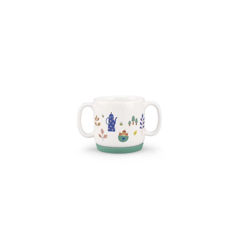 Set Vaisselle En Porcelaine MOULIN ROTY Pomme Des Bois 7 Set Vaisselle En Porcelaine MOULIN ROTY Pomme Des Bois – Image 5