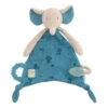 Doudou Attache-tétine éléphant MOULIN ROTY Sous Mon Baobab -Magasin de jouets smb attache tetine elephant