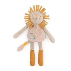 Doudou-hochet Lion MOULIN ROTY Sous Mon Baobab
