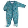 Pyjama En Velours Bleu Nuit 1m MOULIN ROTY Sous Mon Baobab -Magasin de jouets smb pyjama velours bleu nuit 4