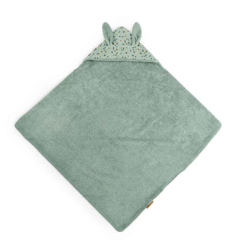 Sortie De Bain Sauge MOULIN ROTY Trois Petits Lapins 5 Sortie De Bain Sauge MOULIN ROTY Trois Petits Lapins – Image 3