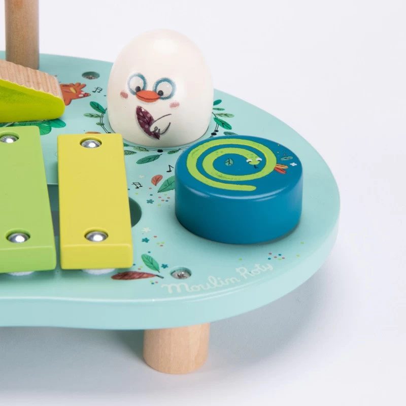 Table Multi-activités Musicales MOULIN ROTY Dans La Jungle 5 Table Multi-activités Musicales MOULIN ROTY Dans La Jungle – Image 3