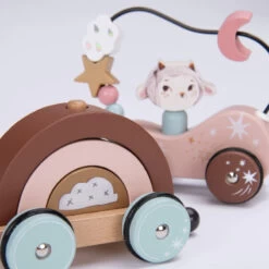 Train D'activités à Tirer MOULIN ROTY Après La Pluie -Magasin de jouets train d activites a tirer moulin roty apres la pluie 11