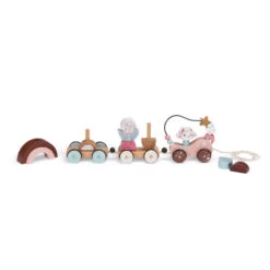 Train D'activités à Tirer MOULIN ROTY Après La Pluie -Magasin de jouets train d activites a tirer moulin roty apres la pluie 2