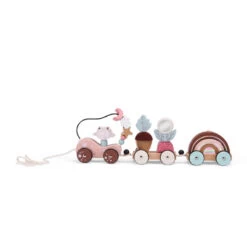 Train D'activités à Tirer MOULIN ROTY Après La Pluie -Magasin de jouets train d activites a tirer moulin roty apres la pluie 3